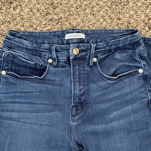 Good American Good Legs Dark Blue Skinny Jeans